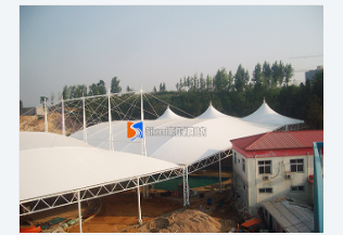 膜结构停车棚如何做好防火措施?